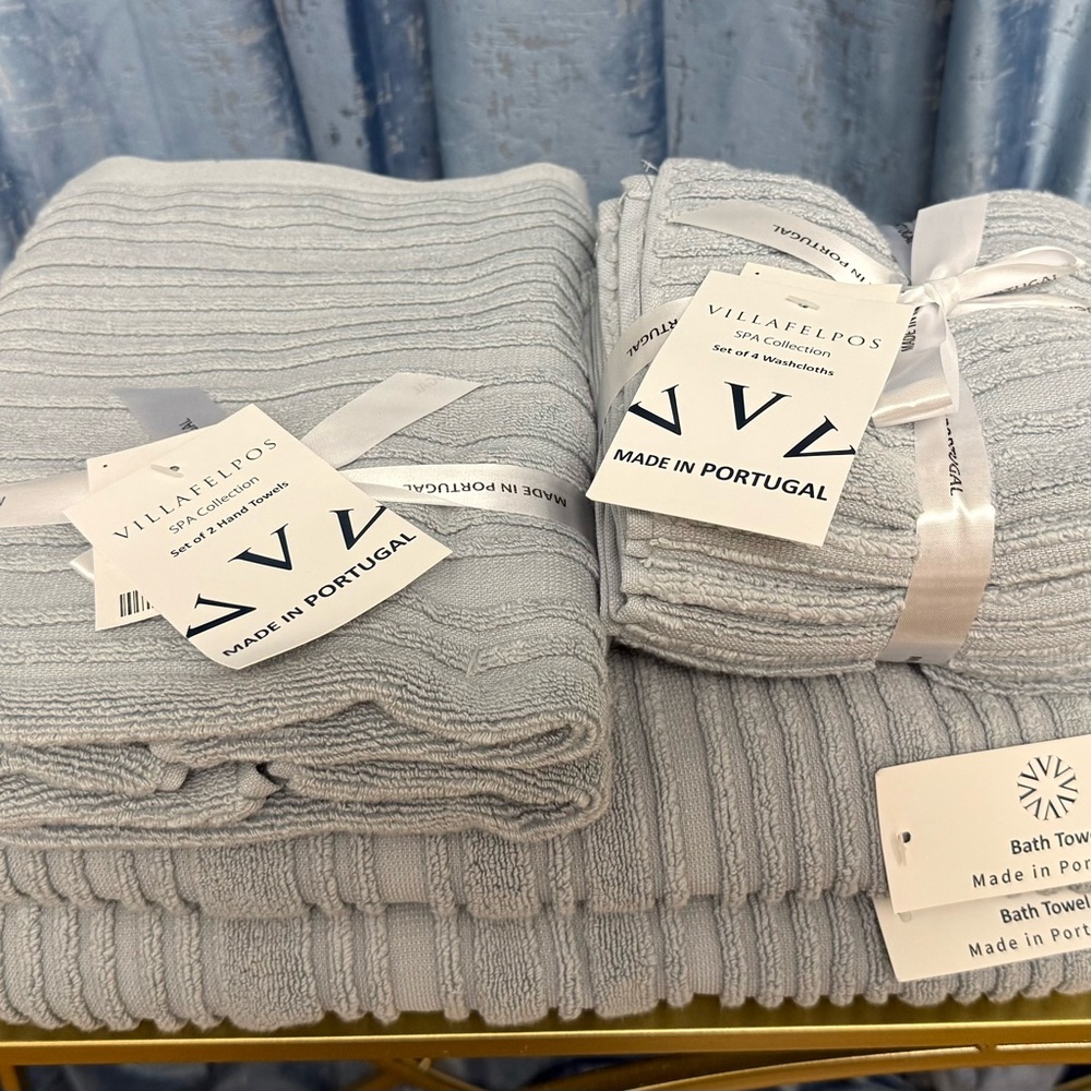 VILLAFELPOS SPA
COLLECTION BATH TOWEL
SET